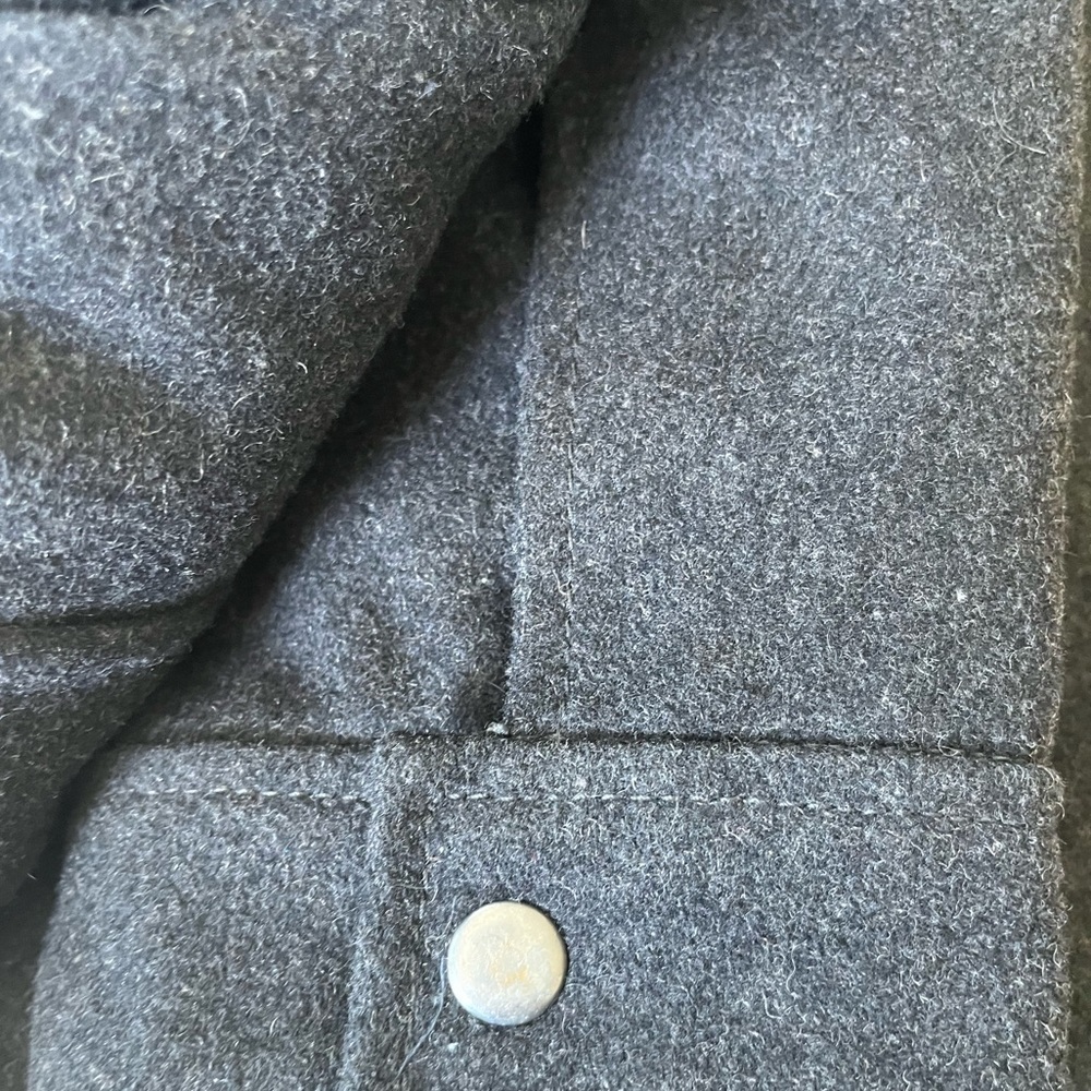 Old Navy Gray Wool Coat size XL/TG/XG - Picture 16 of 16